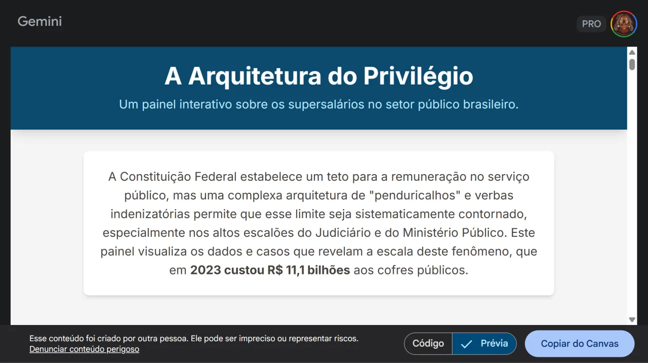 A Arquitetura do Privilégio ✨